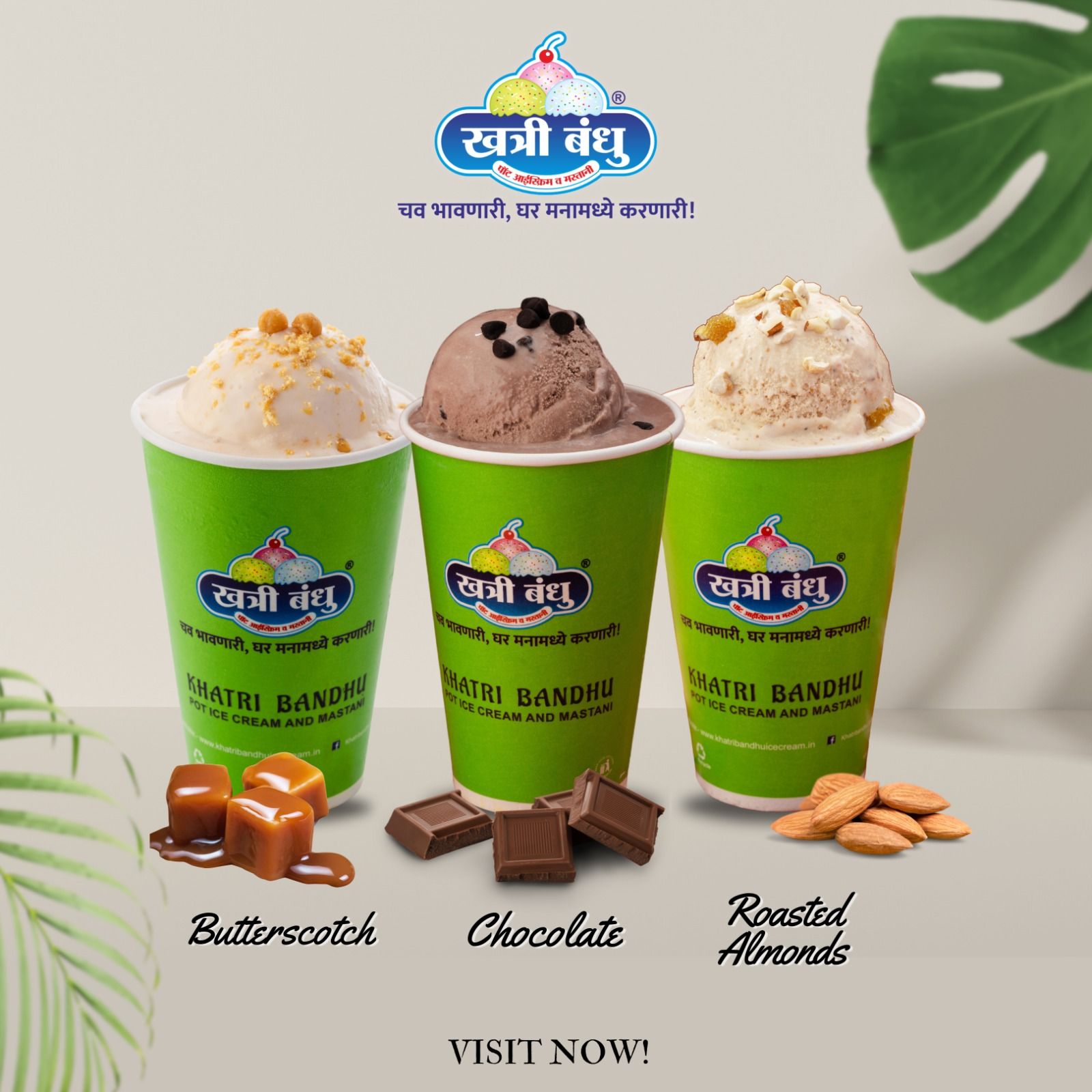 A delightful spread of Mastani flavors at Khatri Bandhu, featuring Strawberry, Mango, Chocolate, and more. Perfect for every dessert lover!