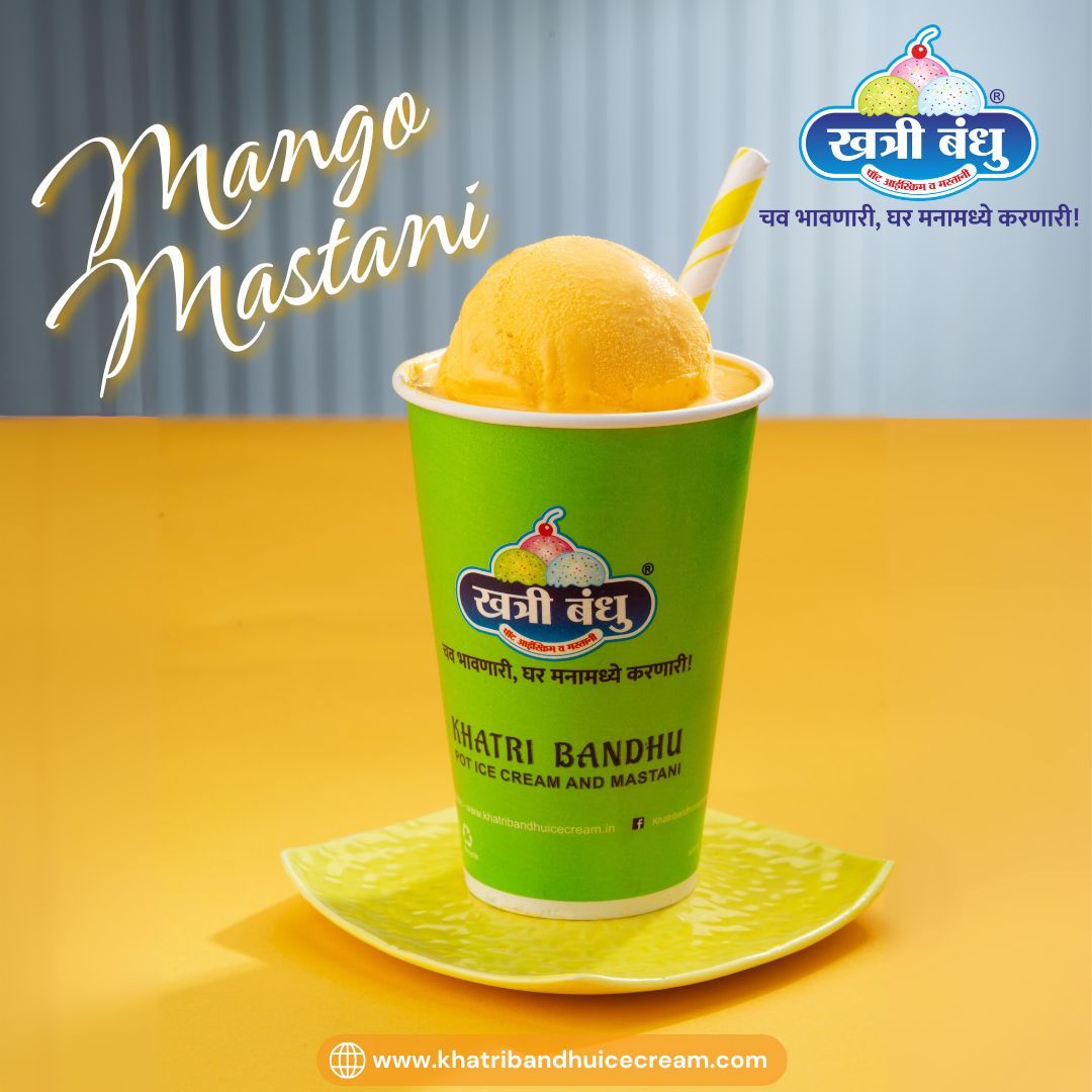 **AlternaEnjoy the sweetness of fresh mangoes this winter! Khatri Bandhu brings you the irresistible Fresh Mango Mastani in December. Available exclusively at Sinhagad Road and Karve Nagar branches. Don’t wait for summer—taste the magic now!